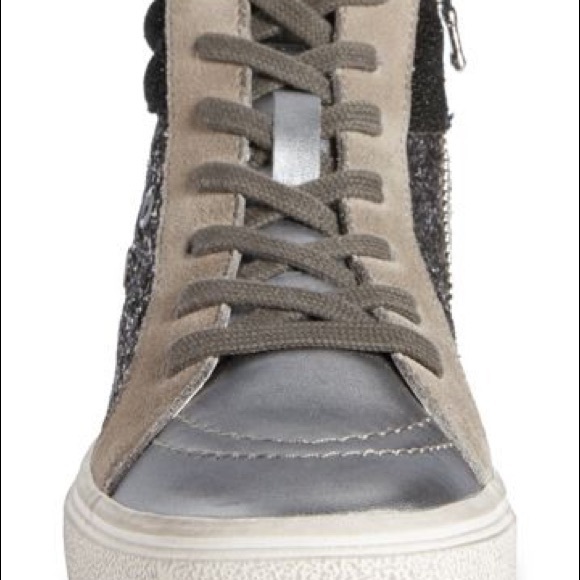 Steve Madden Serena mixed media sneaker - Picture 5 of 8